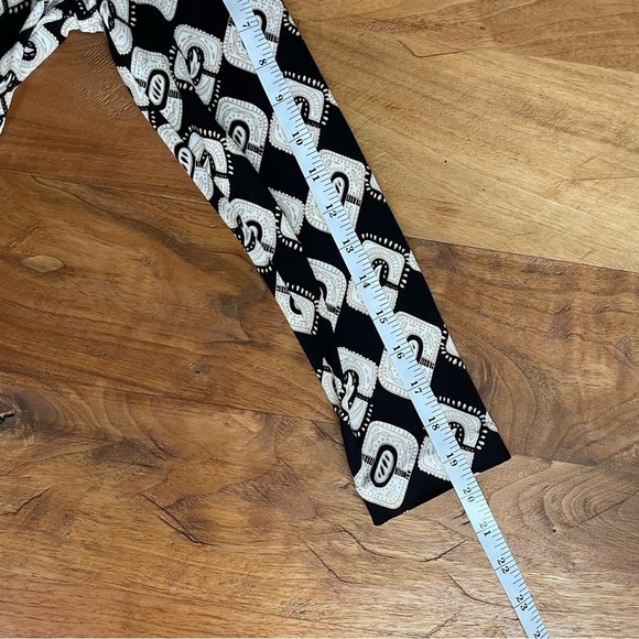 DVF Diane Von Furstenberg Timmy Midi Dress Chain Geometric Print - Picture 13 of 14